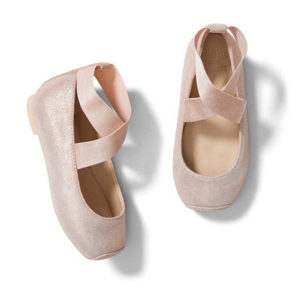 Janie and Jack Other - JANIE and JACK 8T Pink Ballet Flats